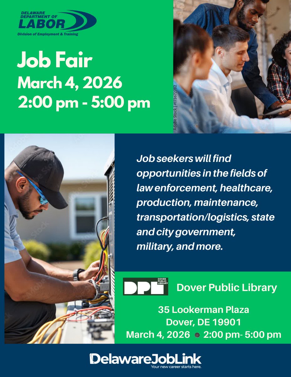 Division of Employment & Training tweet media