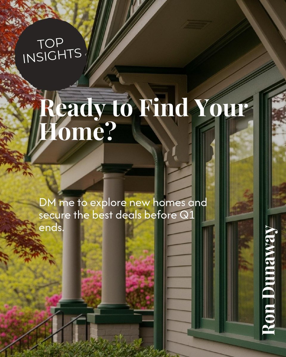 RonRealtor57's tweet photo. Builders have more inventory than expected heading into Q1 2026. This creates a rare window to negotiate better terms on new construction. 🏠

Are you looking for a move-in-ready home this spring? DM me. https://t.co/iUOZYm96WC