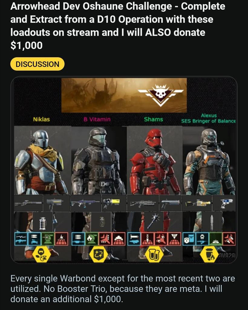 Helldivers NOW tweet media