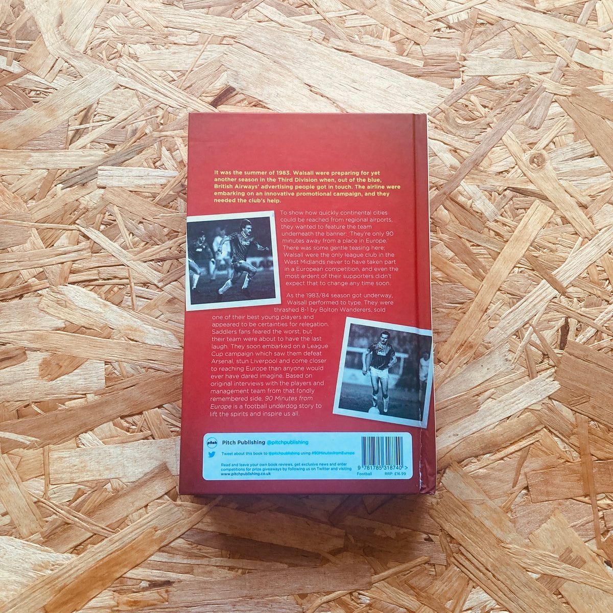 𝐑𝐄𝐒𝐓𝐎𝐂𝐊 | 90 MINUTES FROM EUROPE by <a href="/simonaturner100/">Simon Turner</a>

Based on interviews with the <a href="/WFCOfficial/">Walsall FC</a>  players and management team from that fondly remembered side, this is an underdog story to lift the spirits and inspire us all. 

<a href="/OnePodBeyond/">One Pod Beyond</a>

🛒 stanchionbooks.com/products/90-mi…