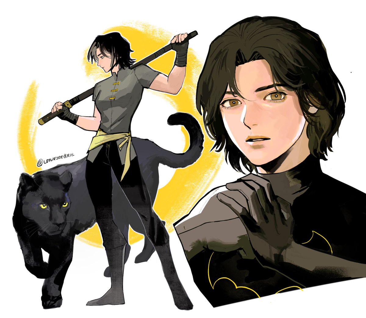 RWheel0333's tweet photo. #cassandracain fighter https://t.co/rGN3s6jDDh