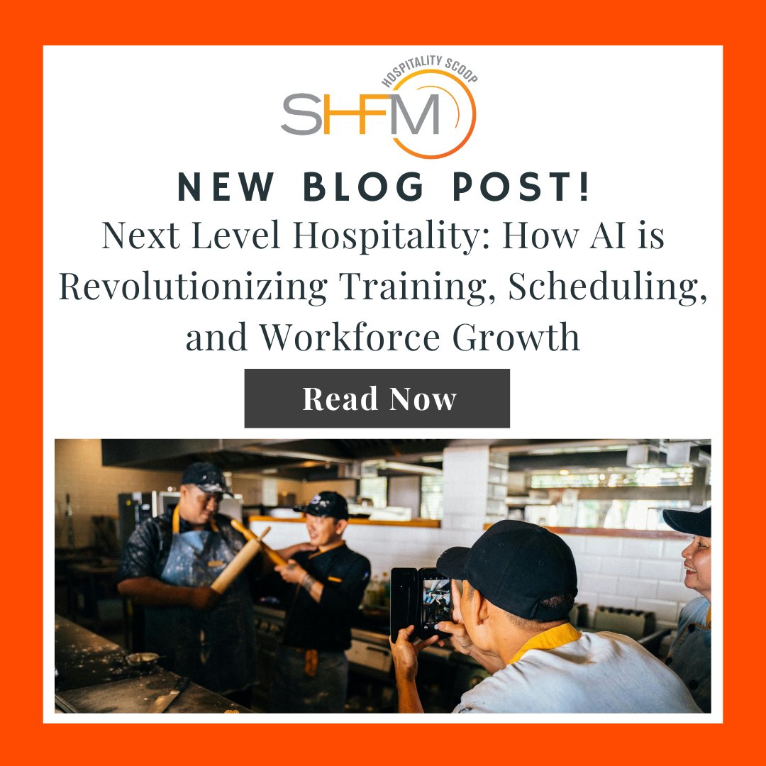 Managing your workforce in the restaurant industry can be costly and timely, yet one publication notes that AI-powered training is helping to revolutionize the future. Get the scoop on the SHFM website.

Read more here: shfm-online.org/ai-training-sc…