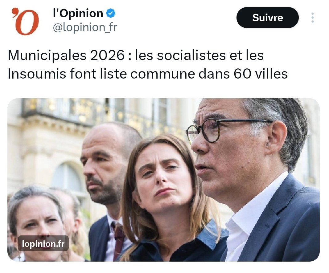 Ca ne doit pas passer tranquillement sous silence.