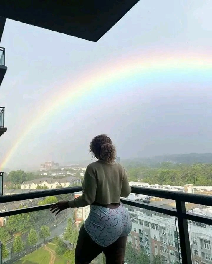 When was the last time you saw a rainbow ??