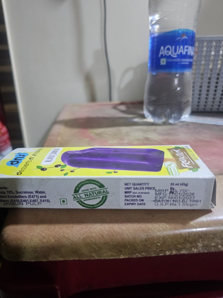 manojdingra's tweet photo. @zomatocare @zomato Ordered Black Jamun Stick priced ₹100/- on Zomato at ₹81/- luring with discount.🤔🤨 
When recd. box shows MRP ₹70/-.😳  Lodged complaints but Zomato Support shows helplessness. What a business strategy?!!!  Photos attached.
@nch1915 @jagograhakjago https://t.co/AHLkU3oto5