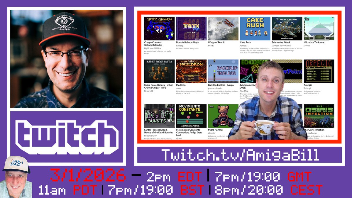 AmigaBill / TheGuruMeditation tweet media