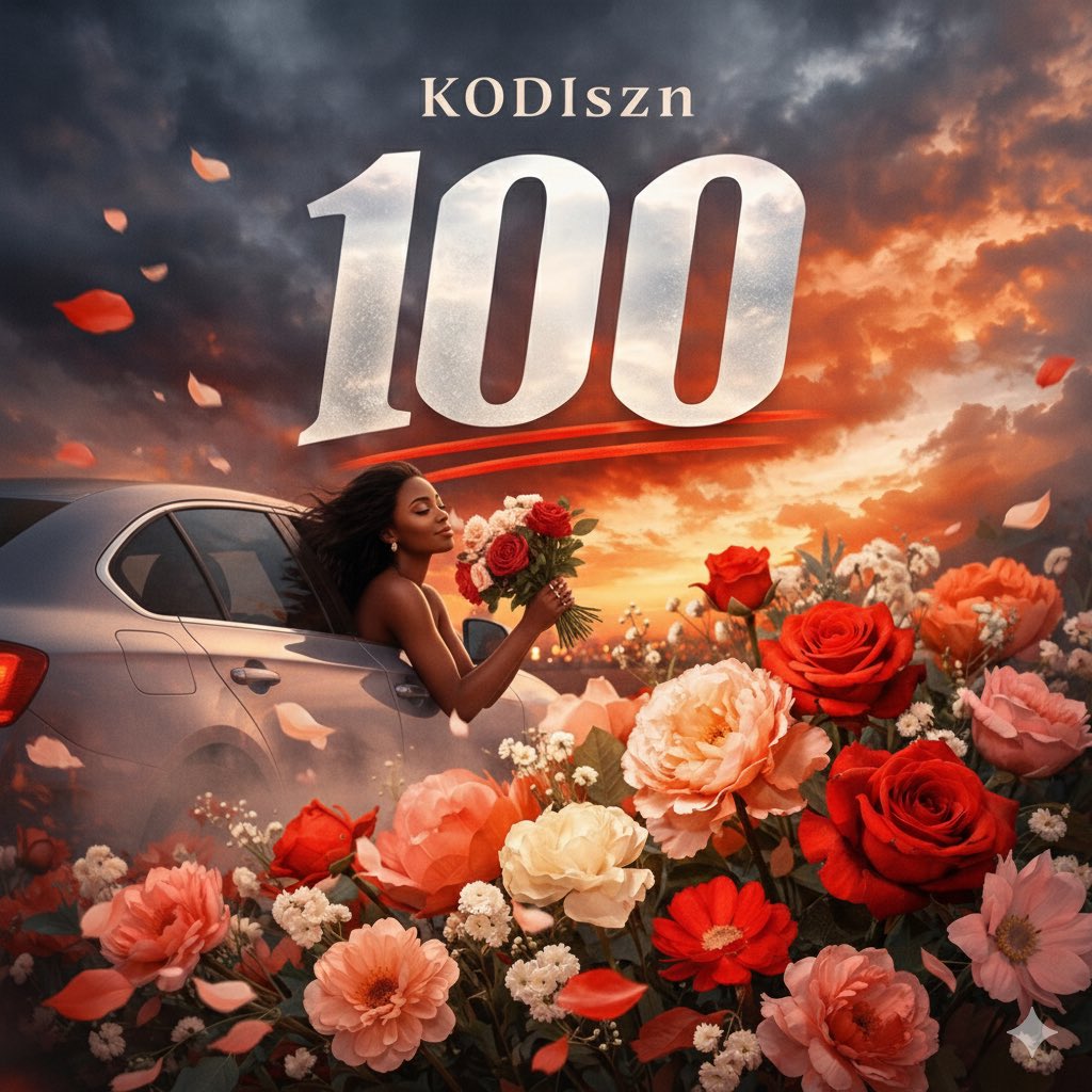 Realkodiszn's tweet photo. “100” — the first single off my forthcoming EP — out now on all platforms.

Link below 

https://t.co/3ivCvlbNUu

#KODIszn   #B4G https://t.co/7a9Op9lv9l
