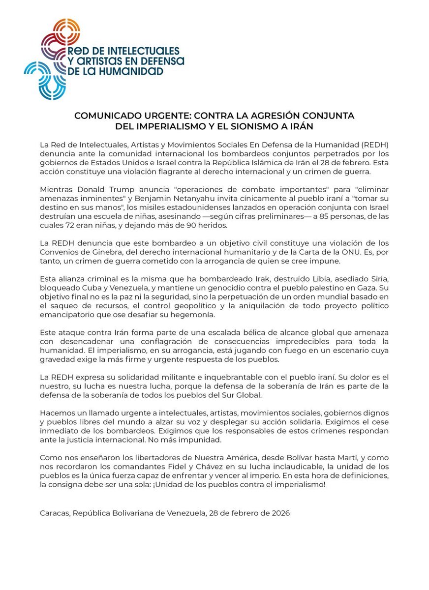 Red en Defensa de la Humanidad tweet media