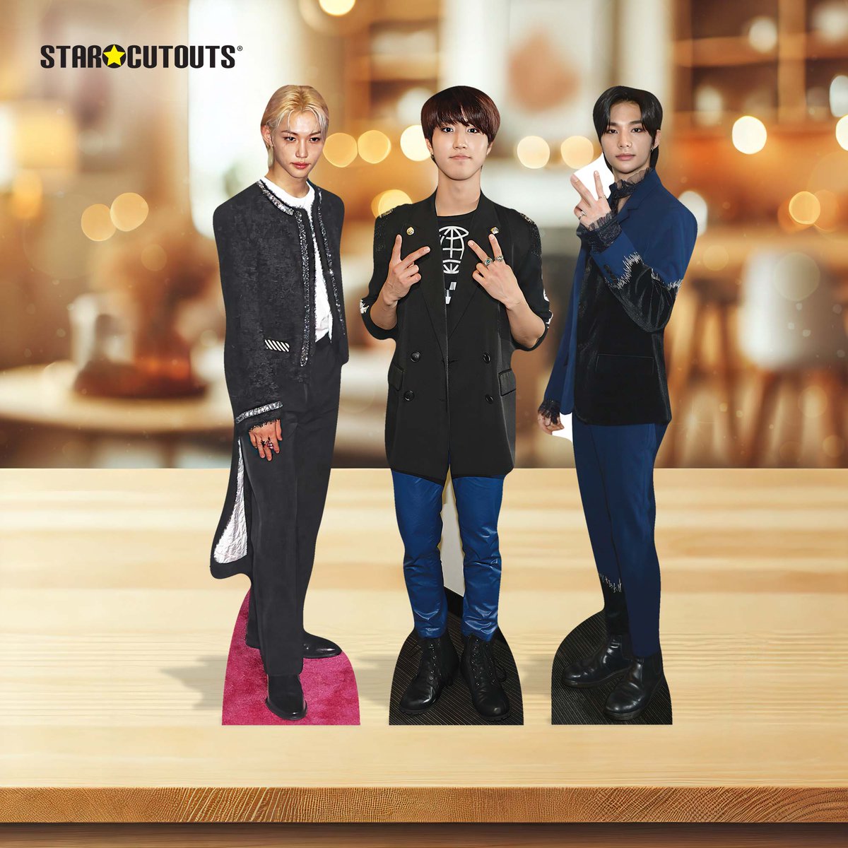 CutoutsStar's tweet image. K-pop energy was the mission. 🎶

The Star Cutouts CS1270 Felix, Han &amp;amp; Hyunjin Stray Kids Shelf Pack brings stage presence into everyday space.

It feels like hosting a mini #Brits moment at home, full of excitement and happiness.

amazon.co.uk/dp/B0G9B5DLJQ

#StrayKids #KPopFans
