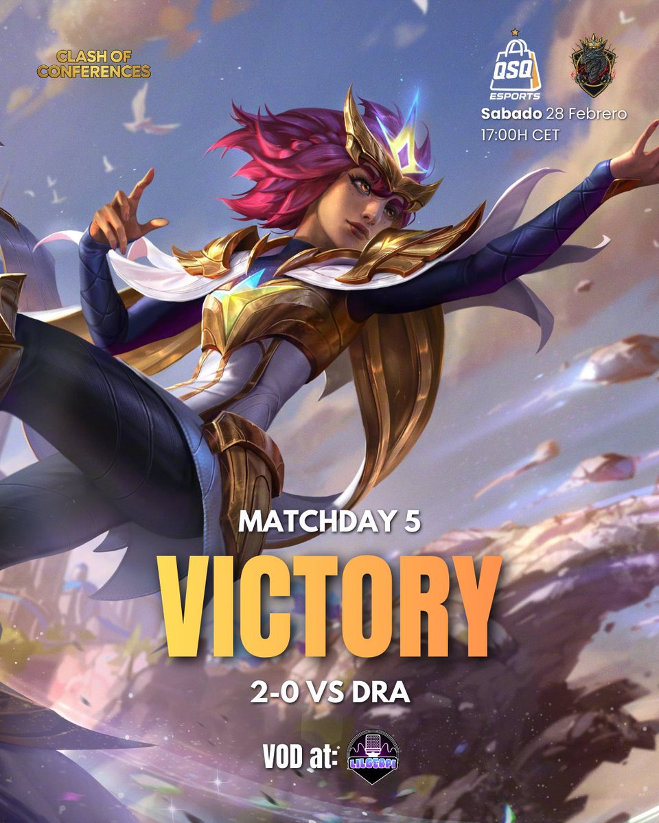 Ganamos 2-0 vs DRA y seguimos invictos🌟
Nos jugaremos el primer puesto en la última jornada vs AUR🫡