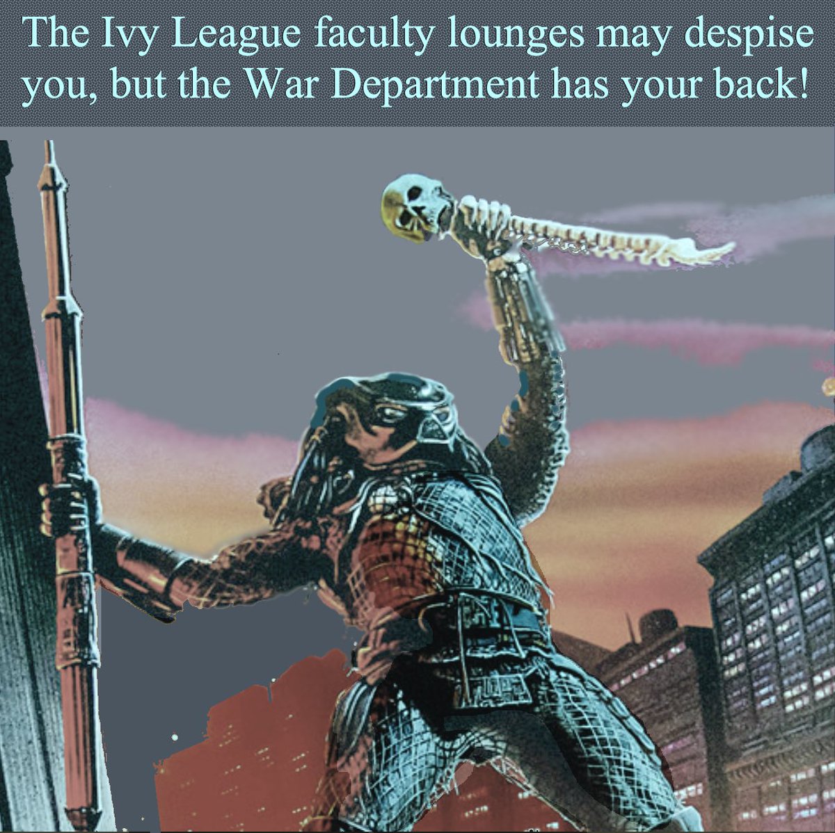 Back to the future with the Secretary Of War