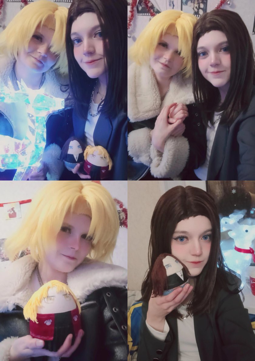 Lazuriit's tweet photo. Happy bang dream anniversary! I am so so happy to have a bandori in my life! 🥰💖🎉💫✨

My partner - @m_from_Neptune 

#バンドリ #レイヤ #マスキング #バンドリの日 #バンドリ10th #バンドリコスプレ #RAS #レイマス https://t.co/HEfkWDA4f0