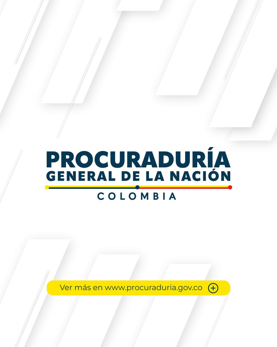 Gregorio Eljach, Procurador General de la Nación, y los servidores de la entidad se unen a la cadena de solidaridad de muchos colombianos con Clara Luz Roldán y su familia, por la súbita y dolorosa partida de su hijo, Jairo Prado Roldán, joven destacado en su profesión y en su