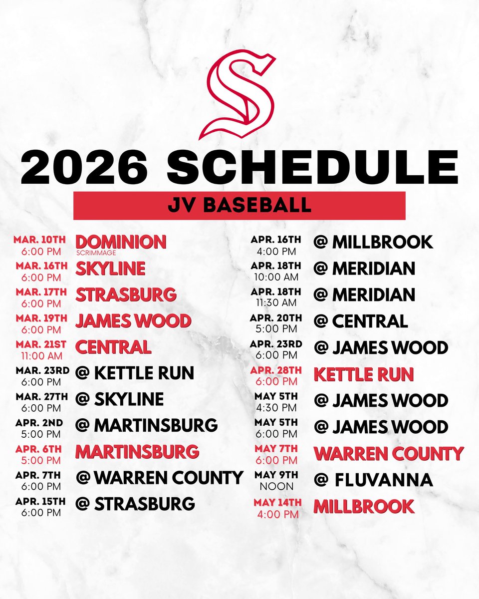 Sherando Warrior Baseball tweet media