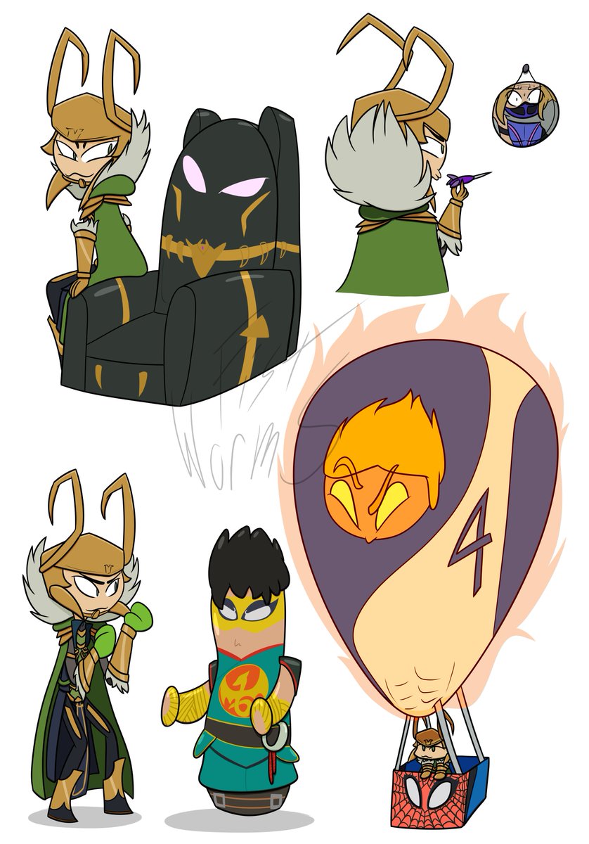 commission for a DA user of Loki yet again using his powers for seemingly arousal purposes. Even if he doesn't directly express it the rumors of such intent is spread out.

(this is a sequel to the Rivals Loki TF sheet made nearly a year ago)