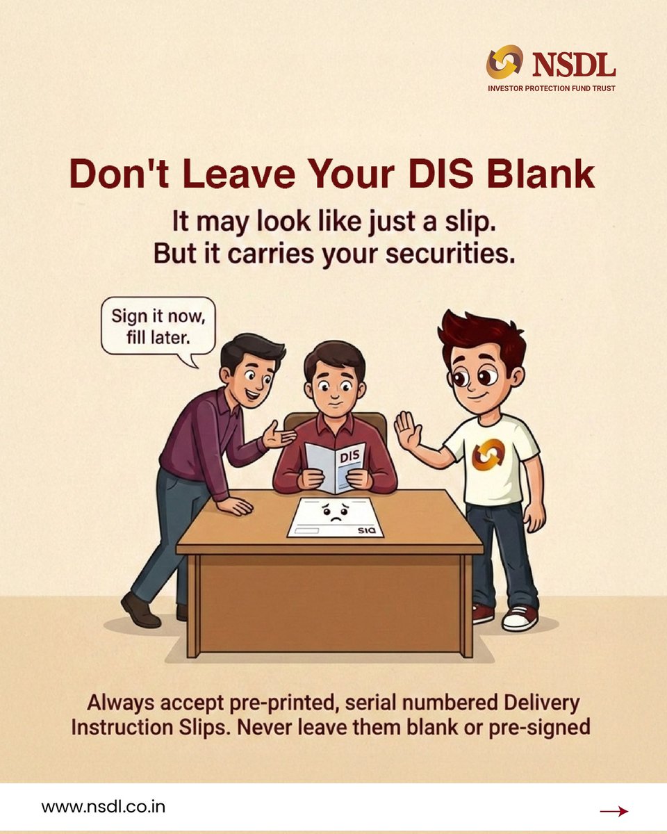 NSDL - National Securities Depository Limited tweet media