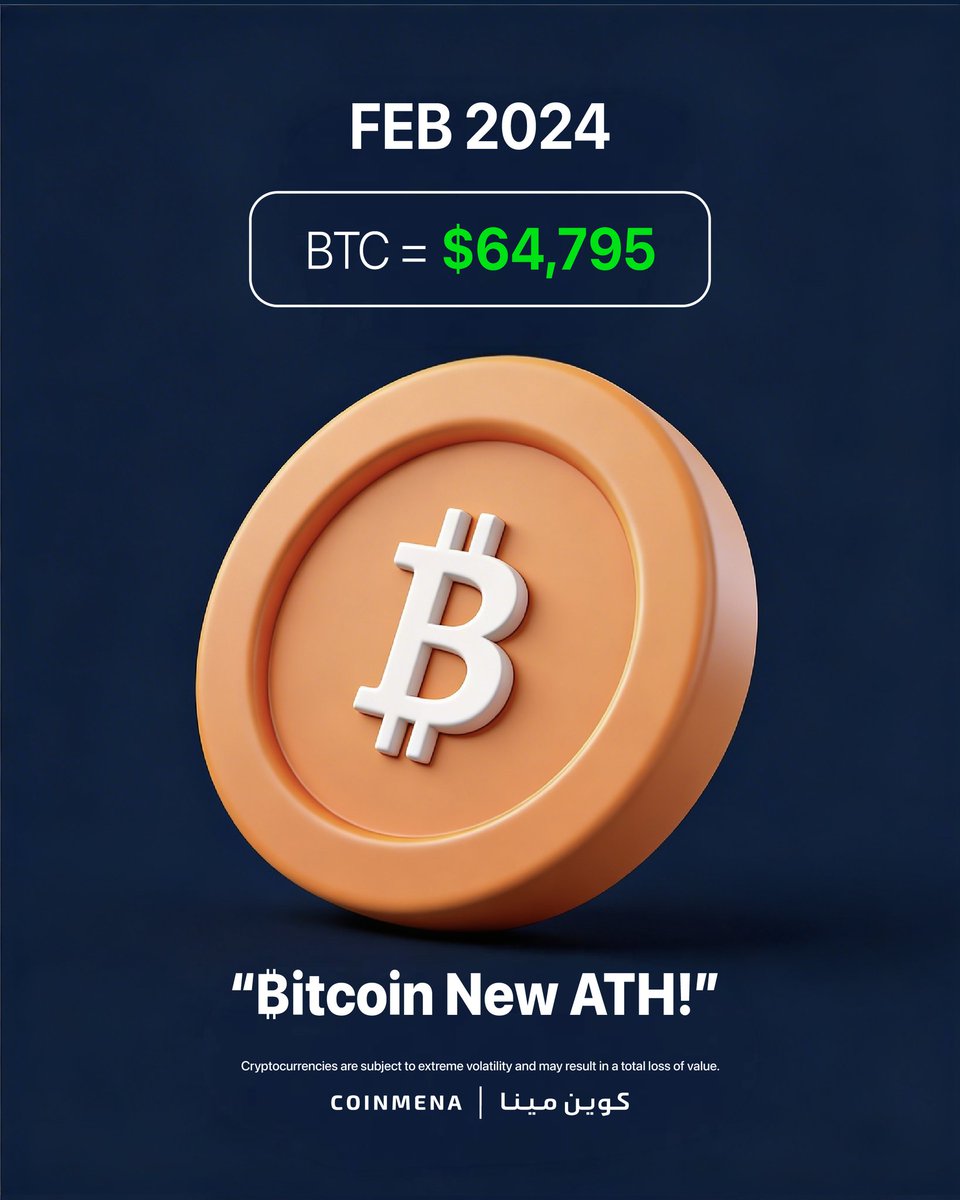 CoinMENA's tweet photo. Headlines change.
Cycles repeat.
Bitcoin keeps building.
Zoom out. Stay informed. Trade smart with #CoinMENA. https://t.co/9oLZnW7bGQ