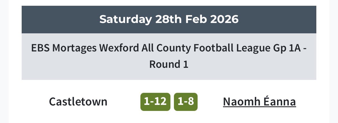 Castletown Liam Mellows tweet media