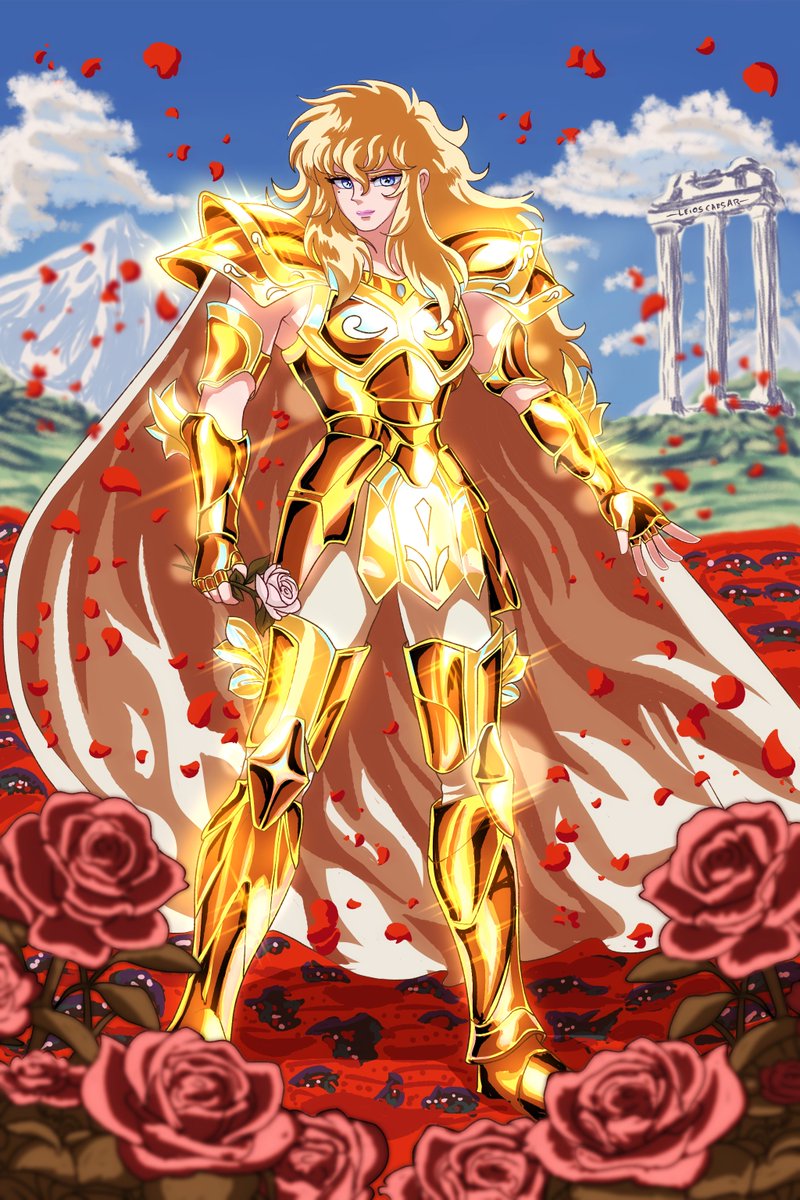 leioscaesar's tweet photo. "Aunque nuestras manos se nos manchen de sangre, creo que quien lucha por la justicia en la que cree es realmente hermoso."

🌹Afrodita de Piscis en el jardin de rosas sangrientas🌹

#art #artmoots #saintseiya #piscesaphrodite #fanart #manga https://t.co/HwtXPzFnza