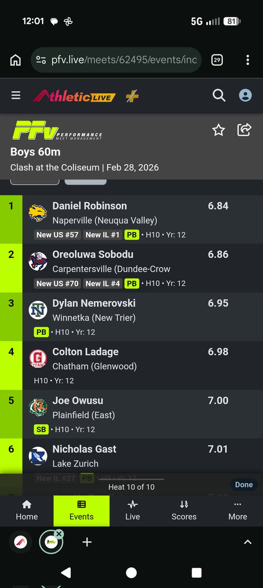 Dundee-Crown Boys Track and Field tweet media