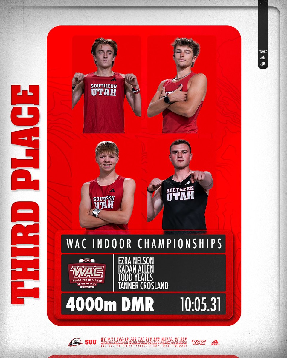 SUU T&F/XC 🥇 tweet media