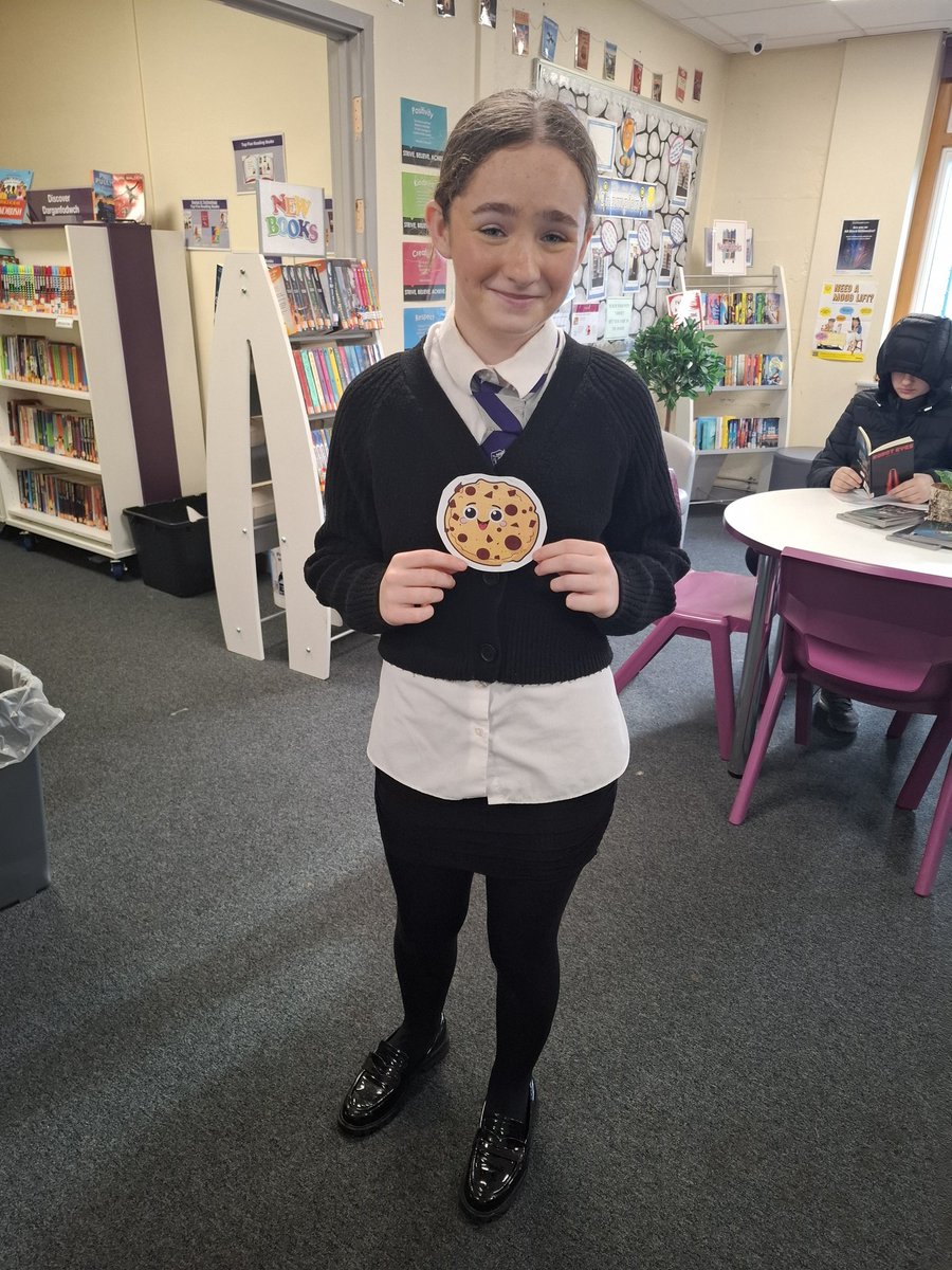 CHS_library6's tweet photo. Di iawn to this months Cookie Award winners. Super impressed with your efforts. Keep up the brilliant  reading! #readingsuccess #AcceleratedReader #notinmissout @CwmbranHigh https://t.co/NuECHQsnQ8