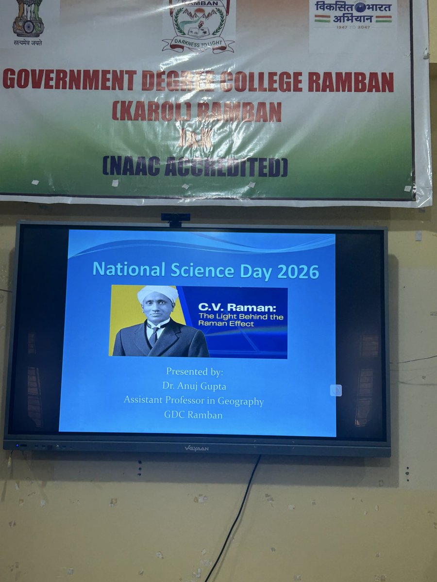 Principal GDC Ramban tweet media