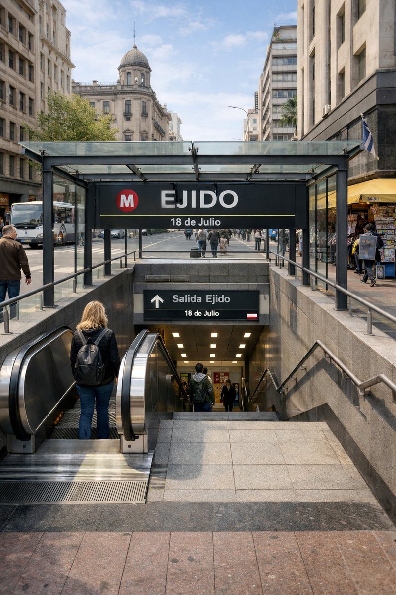 Los tiempos de traslado vertical de las personas (entrar y salir al túnel debajo de 18 de Julio) seguramente anulen las ganancias de tiempo en los desplazamientos de los corredores. Sociedad de Arquitectos del Uruguay. elobservador.com.uy/nacional/refor…