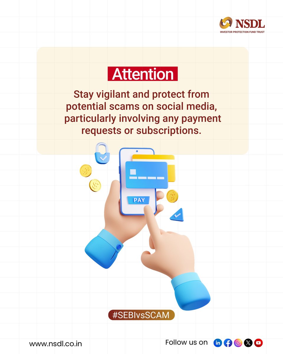 NSDL - National Securities Depository Limited tweet media