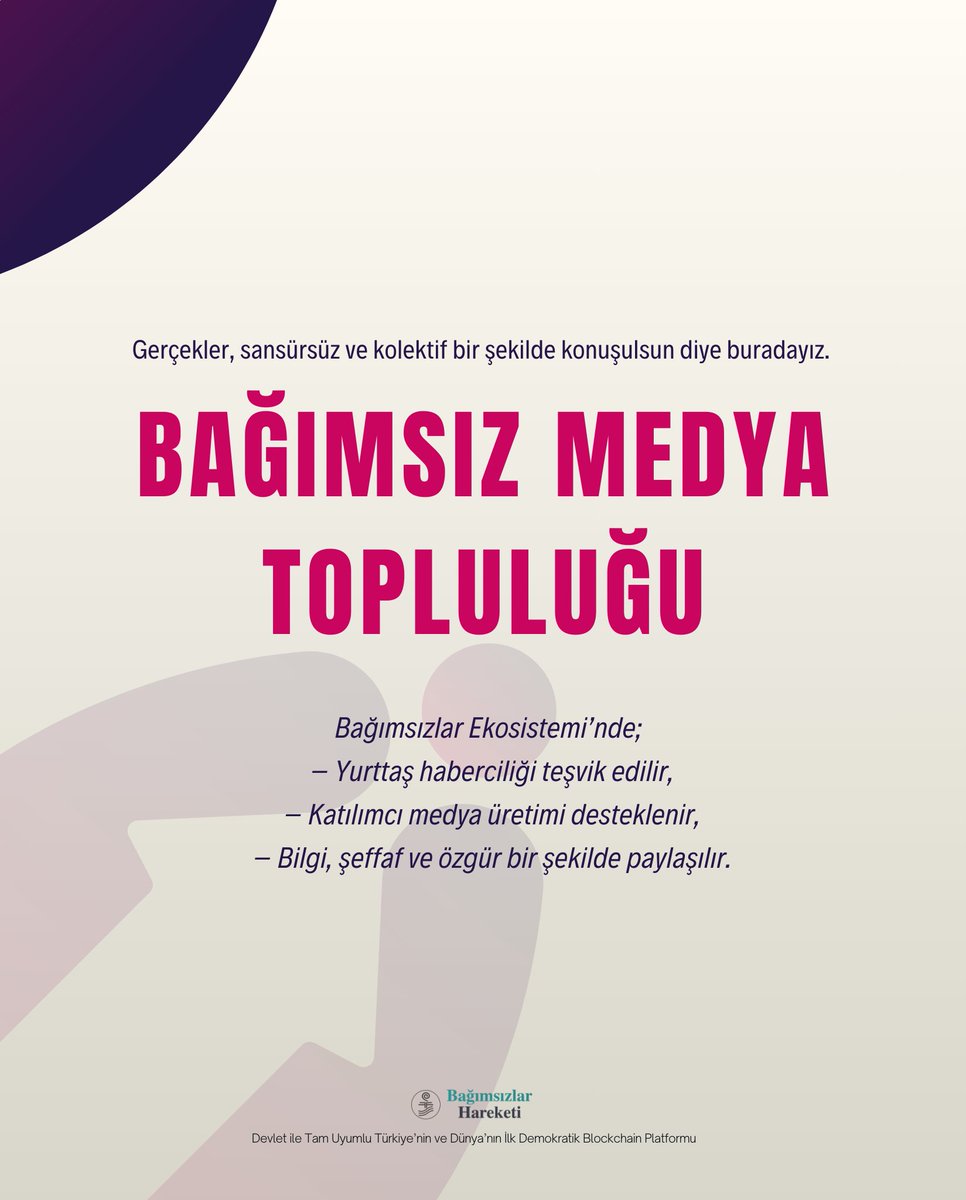 bagimsizlar_tc's tweet photo. Medya tek sesli olduğunda
toplum körleşir.

#BağımsızMedya #Omay https://t.co/PcE05puVou