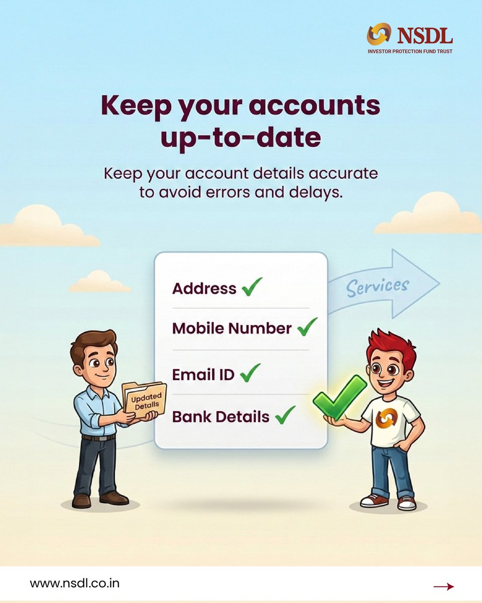 NSDL - National Securities Depository Limited tweet media
