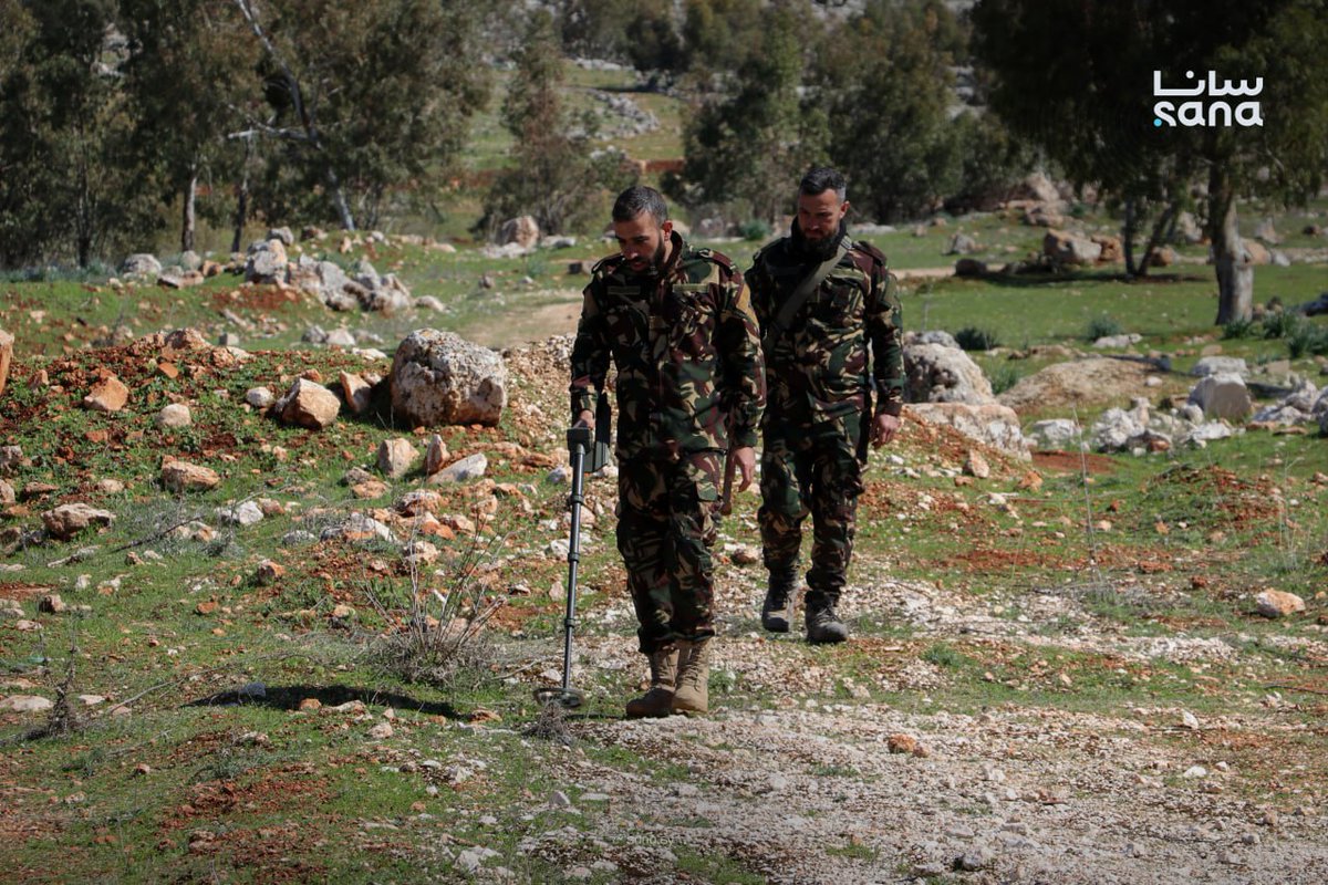 Agencia_Sana's tweet image. Zapadores del Ejército Sirio continúan asegurando los sitios arqueológicos en Idlib, retirando minas y restos de guerra. 

Esto se realiza como paso previo a la restauración de estos lugares y a la creación de un entorno seguro para recibir visitantes y turistas.

#Siria 
#Idlib