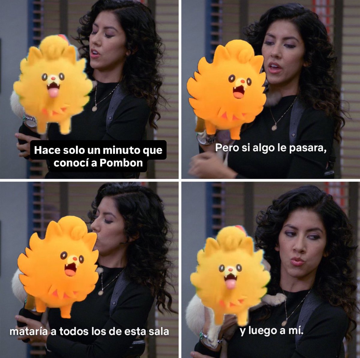 geoboulevard's tweet image. Yo con mi Pombon 😭😭 Es que es hermoso! 

#Pombon