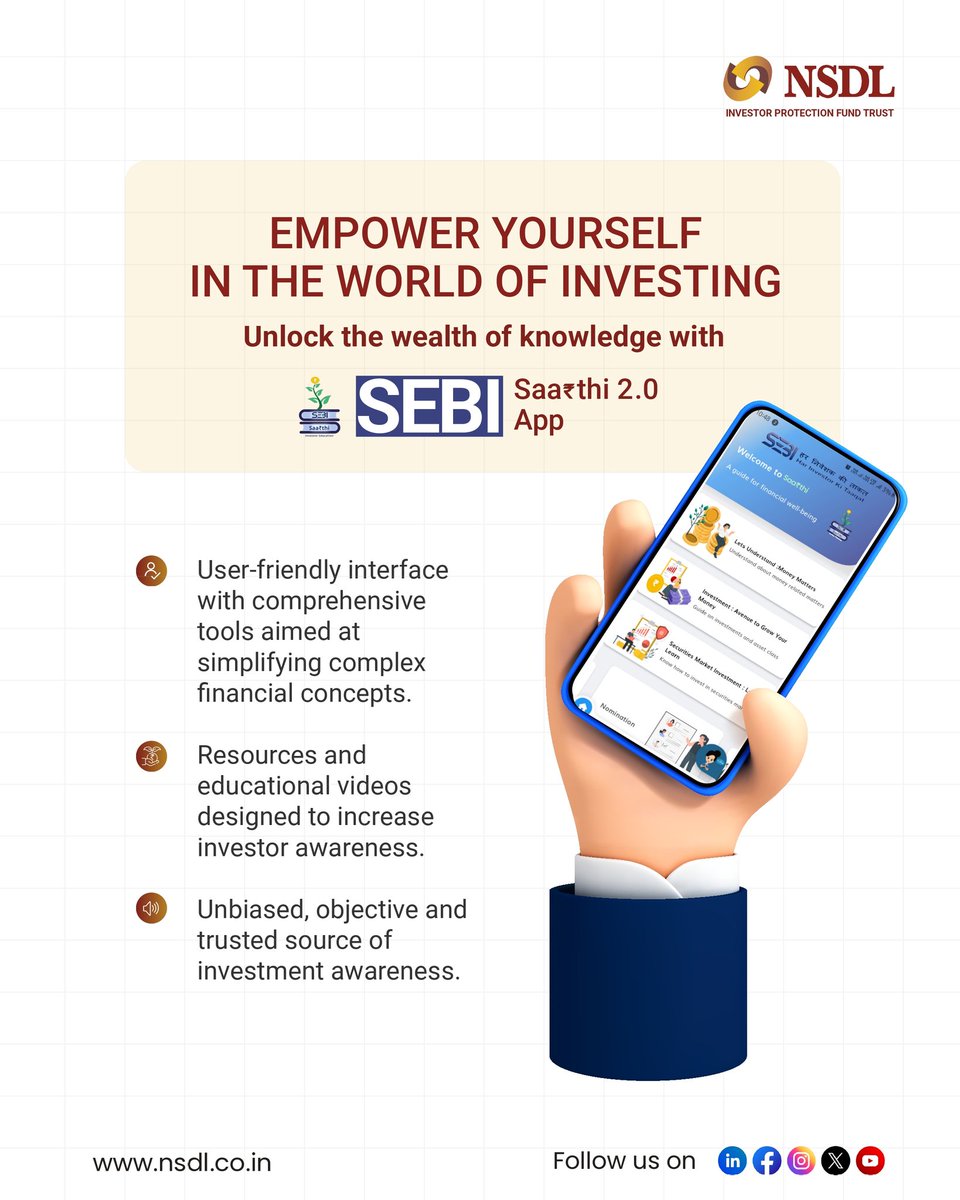 NSDL - National Securities Depository Limited tweet media