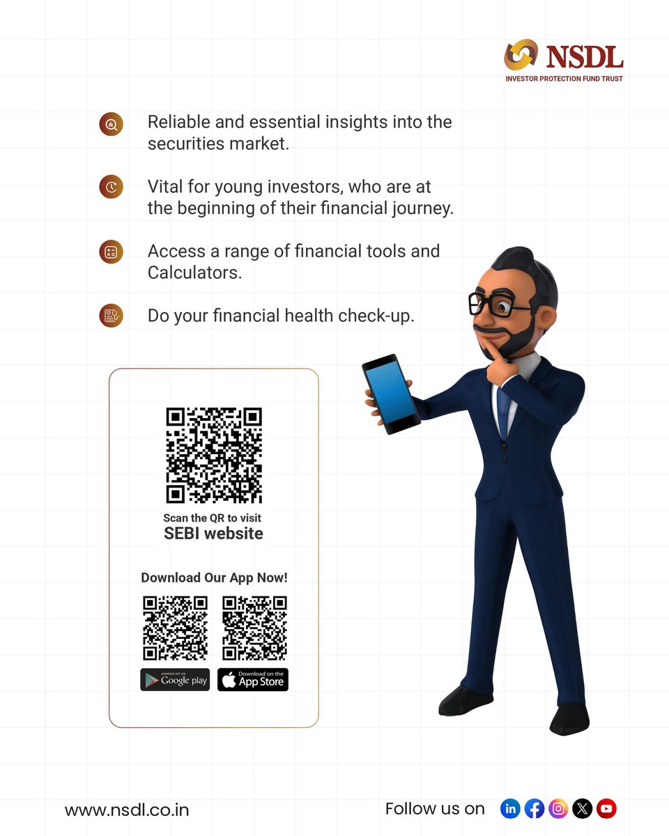 NSDL - National Securities Depository Limited tweet media