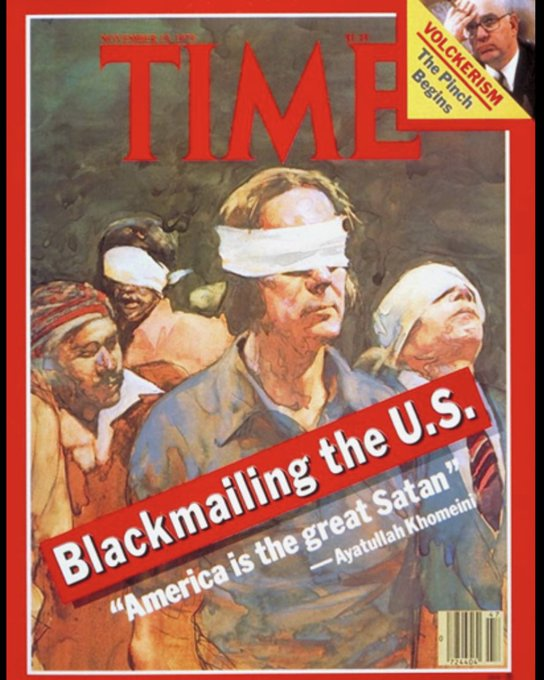 ShadesOfRani's tweet photo. If you have ever watched Nightline, it was born of the iranian hostage crisis. nightly, after the local news, there would be an update on the news on iran, our hostages, their families, the useless Carter admin. once Reagan was in office and hostages freed, it morphed into what we see now