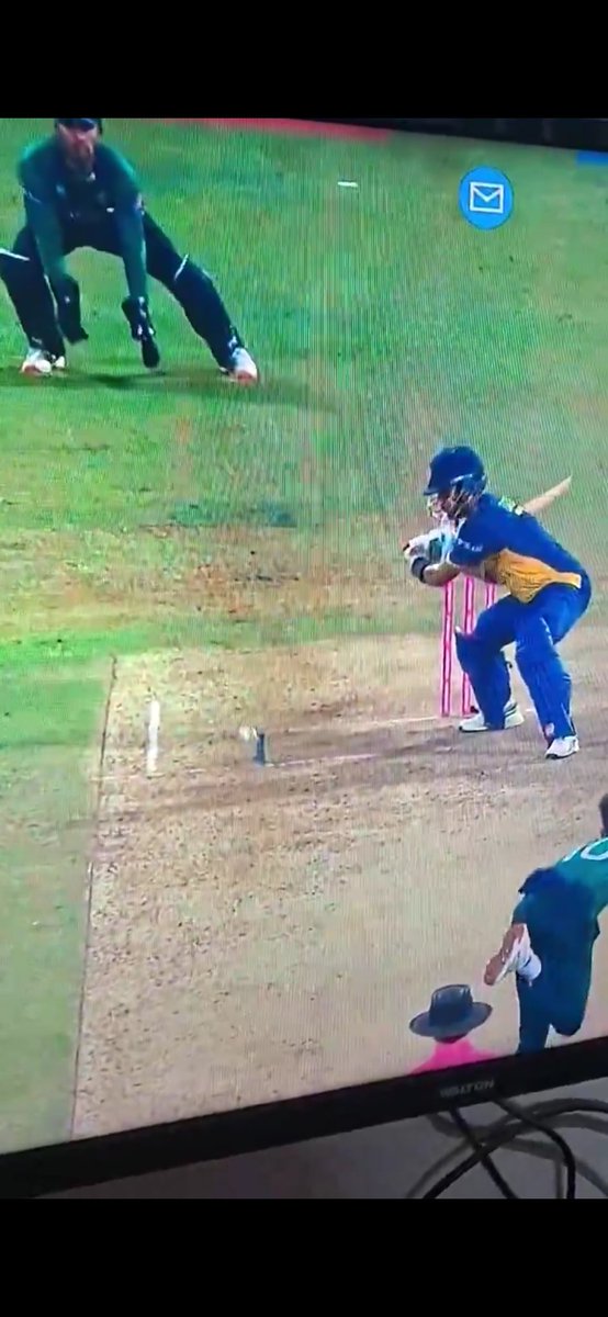 The last delivery wasn't a 50:50 call, it was surely a wide.