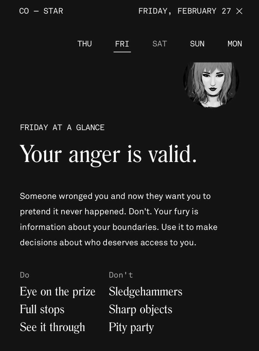 wtfcorrie's tweet photo. ily @costarastrology https://t.co/nUx7au3Lr3