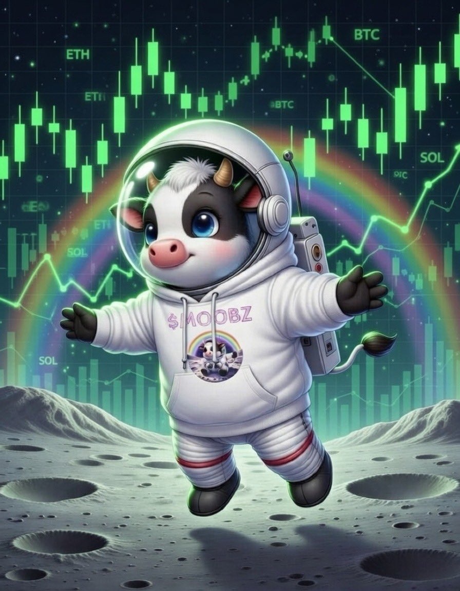 Glbcryptounion's tweet photo. 🚀 FROM $5K ➝ $12K AND HELD.

$MOOBZ launched at ~$5K MC.
2.5x’d almost immediately.
And held the floor. 🐄🌈

Follow :- @MOOBZ_in_Space

🔒 225,000,000 SUPPLY LOCKED
That’s 22.5% of total supply secured.
On-chain. Verifiable.

No stealth unlocks.
No emissions games.
No funny business.

Current MC: ~$12K
Holders: Growing
Liquidity: Locked

This isn’t hype.
This is structure.

Small herd.
Big upside.

CA: HfgV6pMt7VD85EXtmc3KgDXgT3omCNB97PncA9jNjupx

Drop a 🐄 if you’re early.

#MOOBZ #Solana #Memecoin #LowCapGem #SolanaEcosystem