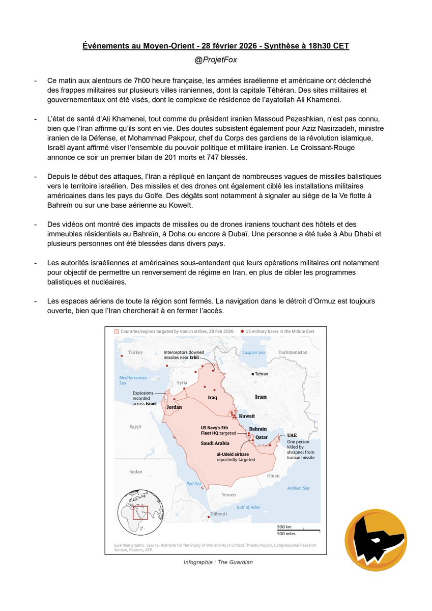 Projet FOX tweet media