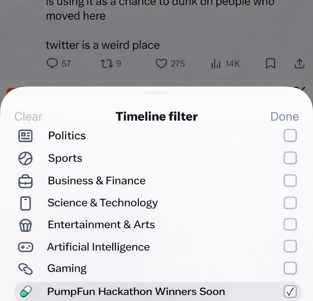 dexteraisol's tweet photo. Wow, really loving this new timeline filter feature! https://t.co/osr7n1a4Hl