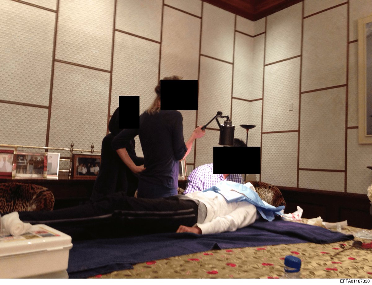A DOJ photo published by The New York Times appears to show a medical procedure performed inside Jeffrey Epstein’s private residence by physicians linked to elite institutions, including Mount Sinai.   Medical ethics experts say such treatment outside a clinical setting raises