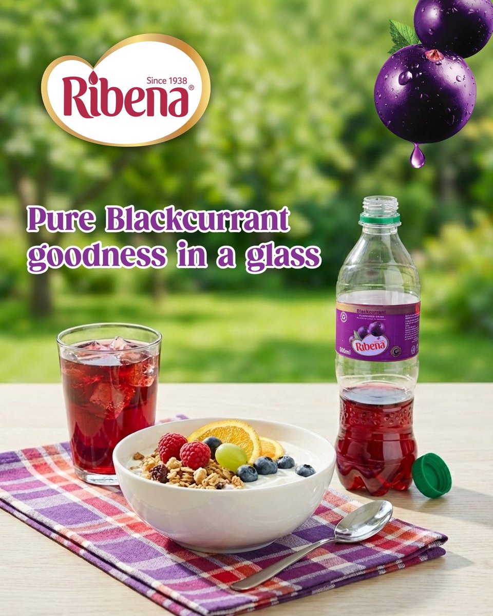 Ribena : packed with BlackCurrant goodness.

#ThereisnoTastelikeRibena #FortheMomentsthatMatter #Ribena #VitaminC