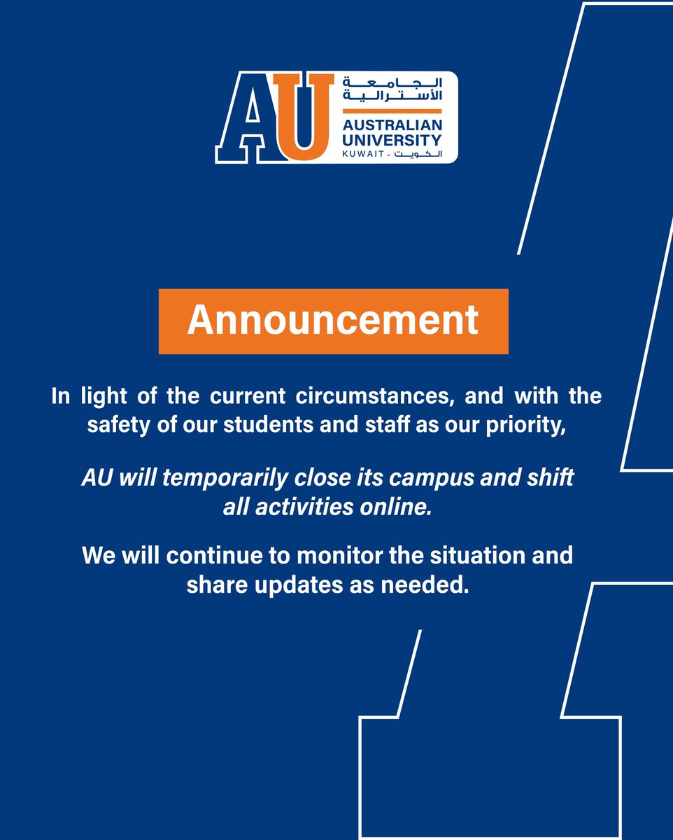 Australian University (AU) tweet media