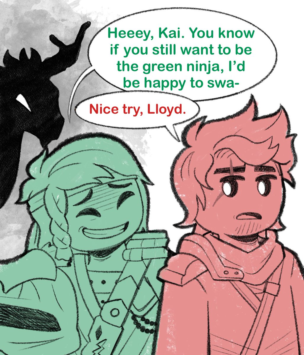 Worth a shot. #ninjago #ninjagodragonsrising