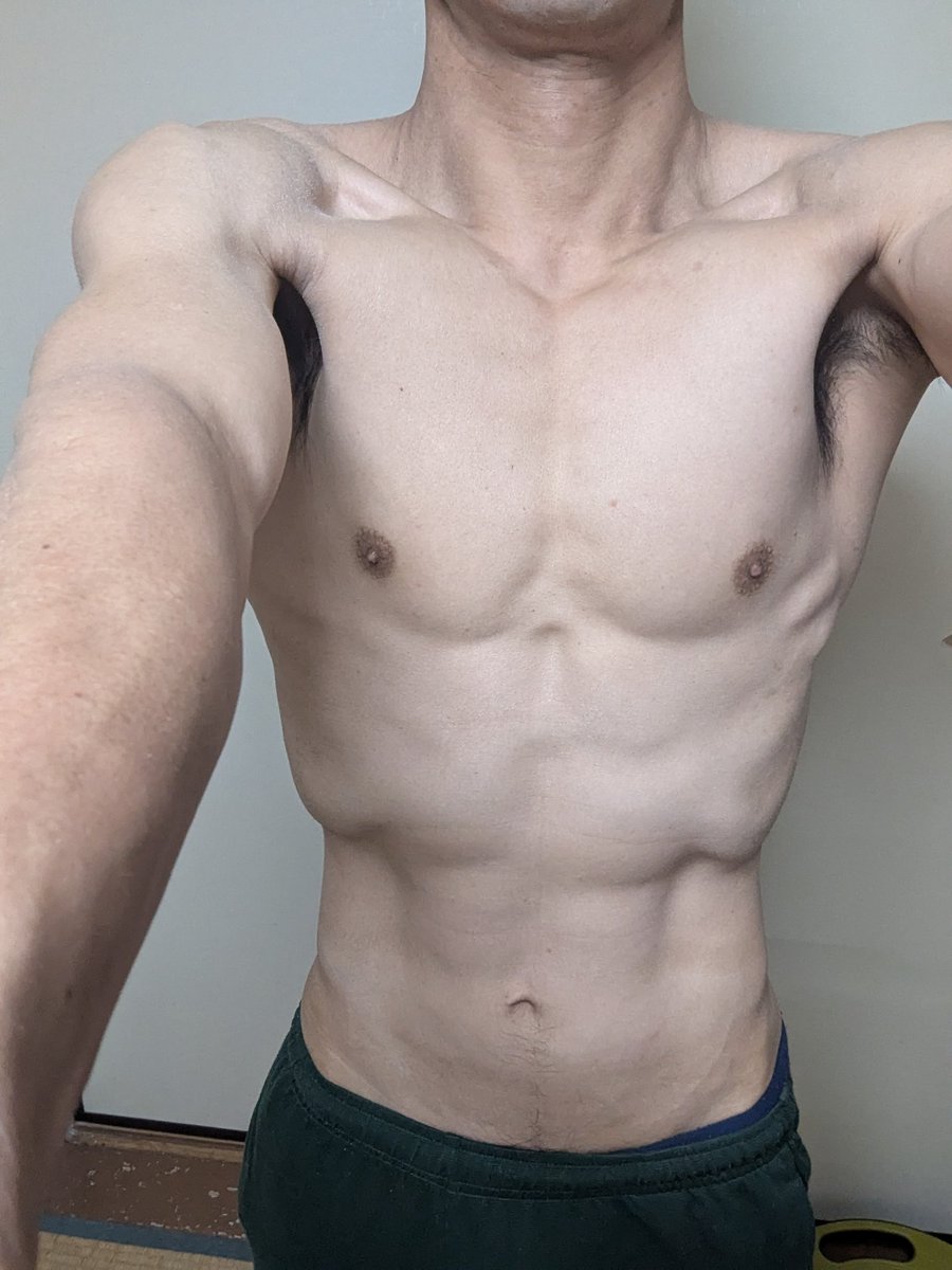 今日も筋トレのみ、完了！ #筋トレ #朝活 #腹筋