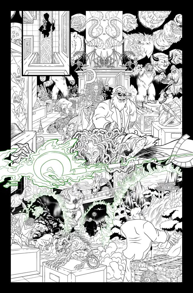 StealthHammer's tweet photo. Our incredible artist, Joel Jackson, recently completed a page for the next issue of Stealth Hammer, and it is jaw-dropping!

You can get the next issue &amp; others through our Kickstarter, which ends tonight! 

https://t.co/8B4H8rpiqu

#newrelease #timelapse #comicart #process https://t.co/8W2fPaCXUD