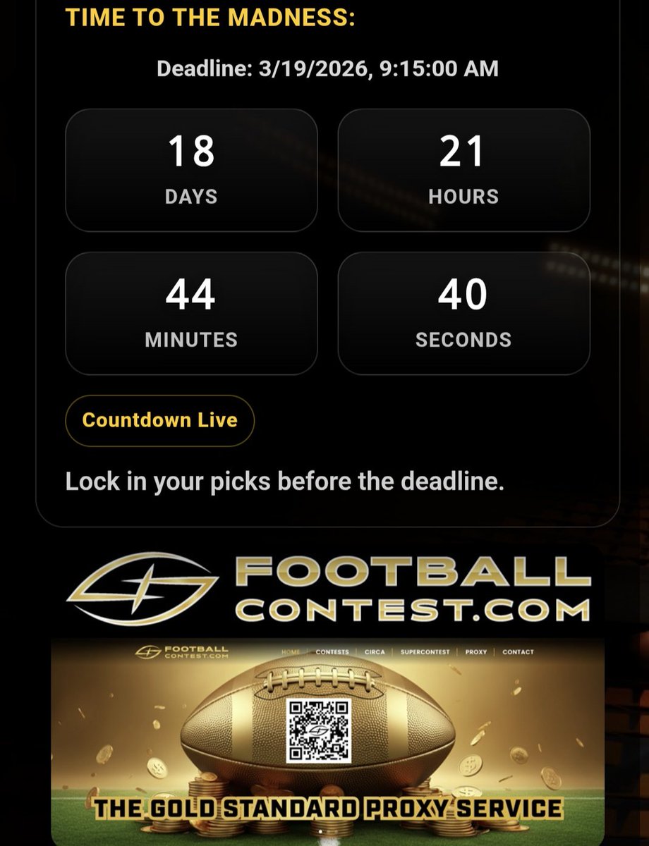 Circa Million/Survivor/SuperContest Proxy Service tweet media