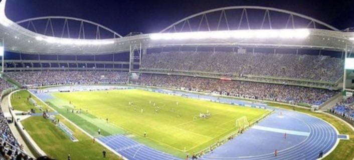 BOTAFOGO JA BOTOU GRAMA NA PISTA DE ATLETISMO? tweet media