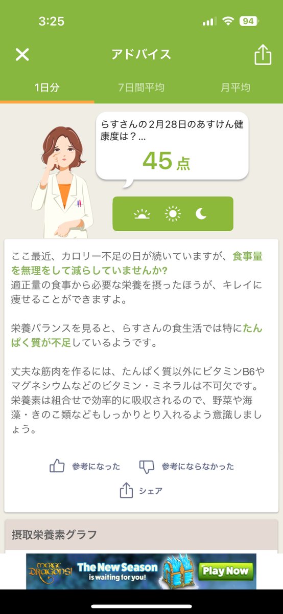 よ、45てん……！？